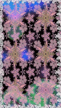 Raster illüstrasyonu. Tarafsız renklerde güzel bir tekstil. Çiçeklerle suluboya desenleri.