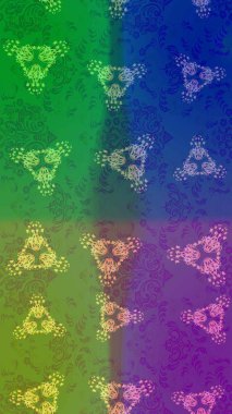 Geleneksel klasik süs. Arabesk ile klasik model. Arabesk ve çiçekli doğu raster desenleri.