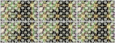 Sevimli çiçek raster deseni. Tarafsız ve gri renklerde çiçekler. Kusursuz Renksiz Bahar Temalı Kusursuz Arkaplan. Düz Çiçek Elementleri Tasarımı.