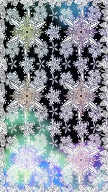 Parlak elementlerin. El çizimi Raster çizimi. Duvar kağıdı, web sayfası arka planı, ambalaj kağıdı, davetiye, broşür, afiş veya web sitesi için kusursuz çiçek deseni kullanılabilir.