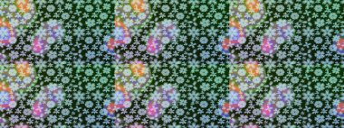 El yapımı çiçek ve bitki koleksiyonu. Raster illüstrasyonu. Eskiz tarzı gri renkte. Şirin karalamalı çiçek desenli çizim. Raster illüstrasyonu.