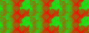 Yumuşak, yaz çiçekli arka plan. Yeşil, turuncu ve kırmızı renkte çiçekler. Raster çiçek desenli ve çiçekli..