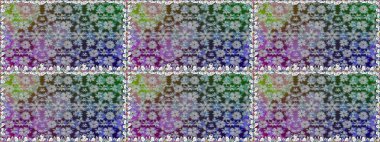 Çizgisiz desen. Raster Moda kumaş deseni. Şirin çiçekler..