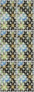 Kartlar, davetiyeler, tarih kartları ve daha fazlası için kullanılabilir. Tatlı suluboya, dikişsiz çiçek deseni. Büyük bir suluboya çiçek seti..