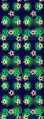 Kar tanesi süsleme deseni. Kar taneleri arka planda. Renkli arka planda izole edilmiş kar tanelerinin düz tasarımı. Raster illüstrasyonu. Kar taneleri deseni.