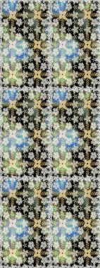 Kartlar, davetiyeler, tarih kartları ve daha fazlası için kullanılabilir. Tatlı suluboya, dikişsiz çiçek deseni. Büyük bir suluboya çiçek seti..