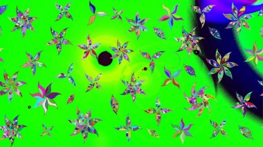 Tatil havası. Bahar mevsimi. Raster güzel bir çiçek deseni çizmiş. Nazik romantik baskı.