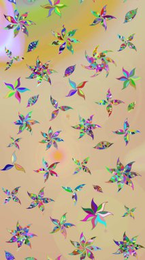 Raster - stok. Bej ve nötr çiçekli eskiz deseni, suluboya çiçek deseni, şirin çiçek, duvar kağıdı, kart veya kumaş için fayanslı.