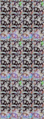 Raster Henna dövme stili. Tekstil, tebrik kartı, boyama kitabı, telefon kılıfı baskısı için kullanılabilir. Etnik Mandala süsü. Hint çiçekli desenli şal desenli..