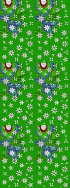 Elle çizilmiş sonbahar çiçeği deseni. Yeşil ve nötr renklerde çiçekler. Tekstil ve kapak tasarımı için mükemmel. Renkli yeşil ve nötr çizim kalıbı. Doodle tarzı.