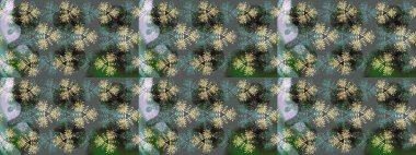 Renkli elementlerle Raster ilginç desen.