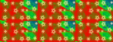 Nazik, narin çiçek arkaplanı. Kırmızı renkte çiçekler. Raster çiçek desenli ve çiçekli..