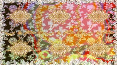 Altın kar taneleri basit, pürüzsüz desen. Soyut duvar kâğıdı, ambalaj dekorasyonu. Kış sembolü, Mutlu Noeller, Mutlu yıllar 2019. Bej rengi Raster altın deseni.