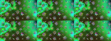 El yapımı çiçek ve bitki koleksiyonu. Raster illüstrasyonu. Eskiz tarzı yeşil ve gri renkler. Şirin karalamalı çiçek desenli çizim. Raster illüstrasyonu.