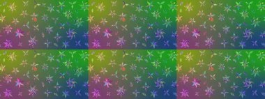 Güzel kumaş deseni. Küçük bir çiçekte eskiz deseni. Raster illüstrasyonu. Güzel çiçek arkaplanı..