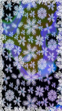 Siyah ve mor renkli çiçekler. Elle boyanmış suluboya, kusursuz çiçekler ve bitkiler..