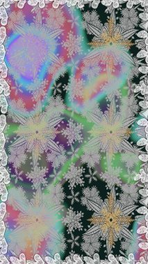 Kusursuz dekoratif arka plan, çiçek mandala. Raster illüstrasyonu. Çiçek. Gri ve nötr renklerde.