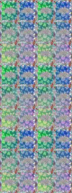 Kusursuz dekoratif arka plan, çiçek mandala. Raster illüstrasyonu. Tarafsız renklerde. Çiçek..