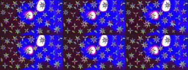 Zarif, parlak ve eskiz mavi ve kahverengi çiçek desenli tasarım. Sabıka baskıları, bebek kıyafetleri, duvar kâğıtları, paket kutuları vb..