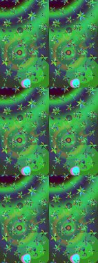 Raster illüstrasyonu. Doğum günü kartı ya da düğün davetiyesi. Çiçek arkaplan. Çiçekli tebrik kartı. Suluboya çiçek buketi. Yeşil ve mor renklerde.