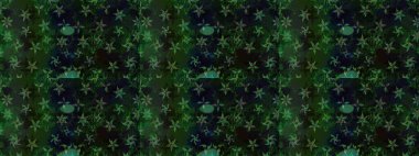 Raster illüstrasyonu. Renkli arka planda izole tatlı kar taneleri. Kar taneleriyle gri ve yeşil renkler.