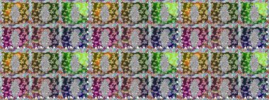 Süslü kumaş deseni. Raster deseni. Çiçekli, suluboya desenli kusursuz çiçek deseni.