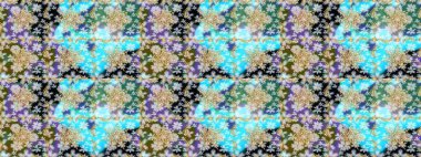 Tarafsız ve mavi renklerde, altın elementli klasik, pürüzsüz desen. Noel 2019, kar tanesi, yeni yıl.