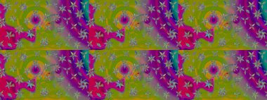 Eskiz Vintage Çiçek Deseni. Raster Kalça dokusu deseni.