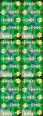 Kış kar taneleri, raster arka plan. Yüzey için tekrarlanan doku, ambalaj kağıdı, yeşil, mavi ve nötr renkler üzerine kar tanesi.