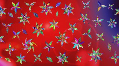 Çiçekleri, deniz kabukları, mandalaları ve suluboya efektleriyle donanma geçmişi. Yatak çarşafları, ceket, paket tasarımı, kumaş ve moda kavramları için tekstil baskısı. Çizim kalıbı etnik tasarım.