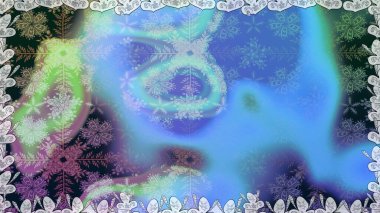 Mavi ve nötr renklerde çiçekler. Raster illüstrasyonunda kusursuz çiçek deseni.