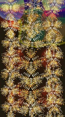 Meteoroloji buz koleksiyonu. Kış kahverengisi, gri ve sarı noel kar düz kristal elementi. Xmas Frost kar taneleri izole edilmiş siluet sembolü. Kar tanesi raster arka planı. Raster tasarımı.