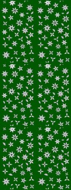 Raster illüstrasyonu. Şatafatlı bahar bahçesi dokusu. Çiçek deseni. Çiçek çizimi arkaplanı.