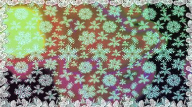 Çiçek açan parlak kolaj çiçekleri nötr. Çiçek tasarımı için inanılmaz bir kolaj cenneti tarzı. Çiçekli zambaklar dikişsiz arkaplan.