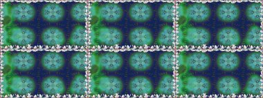 El çizimi Raster çizimi. Karalama elementleri. Duvar kağıdı, web sayfası arka planı, ambalaj kağıdı, davetiye, broşür, afiş veya web sitesi için kusursuz çiçek deseni kullanılabilir.