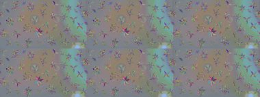 Suluboya desenli çiçek deseni. Dekorasyon ve tasarım için güzel bir desen. Moda baskısı. Çiçeğin suluboya çizimlerinin mükemmel deseni. Ayarlanmış.