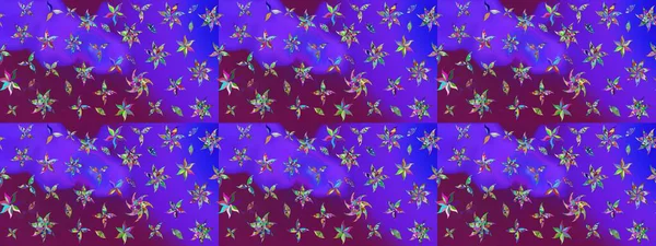 Soyut etnik raster çizim kalıbı. Kabile sanatı boho baskısı, klasik çiçek arkaplanı. Arkaplan dokusu, duvar kağıdı, mor ve mor renkli çiçek teması.