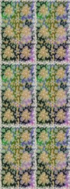 Kusursuz altın desen. Raster oryantal süs. Altın desenli gri ve nötr renkler ve altın elementler.