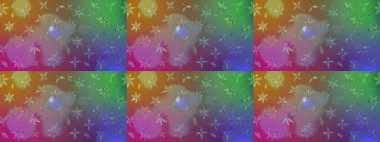 Düz Çiçek Elementleri Tasarımı. Çiçekli eskiz çizimi. Renkli Yaz Temalı eskiz kalıbı. Yeşil ve kahverengi renkte çiçekler.