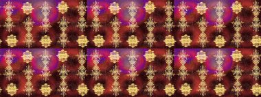 Tekstil için Lacy Fashion Print. Folk Style. Lace Snowflakes 'in etnik kökü. Stilize Çiçekler. Kumaş veya Duvar Kağıdı Tasarımı. Mandalas 'ın dekoratif dokusu. Raster illüstrasyonu.