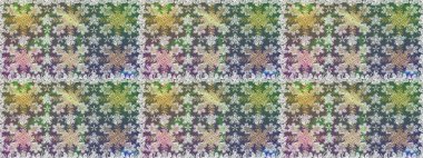 Antika altın tekrarlanabilir duvar kağıdı. Barok tarzında altın çiçek süsü. Damask arkaplanı tekerrür ediyor. Gri renklerdeki altın element.