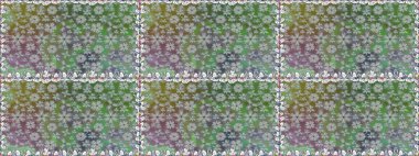 Organik elementler. Raster deseni. Suluboya etkisi. Botanik kusursuz desen.