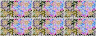 Kusursuz altın desen. Tarafsız ve gri renklerde altın elementlerle kusursuz desen. Raster doğulu süsü.