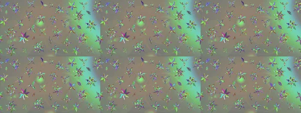 Raster düz çiçek çizim deseni. Hediye ambalaj kağıdı, tebrik kartları, posterler ve pankart tasarımı. Gri ve bej renkli çiçekler.