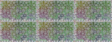 Organik elementler. Raster deseni. Suluboya etkisi. Botanik kusursuz desen.