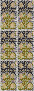 Süslü dekorasyon. Lüks, kraliyet ve Viktorya dönemi konsepti. Raster klasik barok çiçeksiz altın desenli. Gri renklerdeki altın desenli altın elementler.