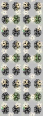 Yeşil, nötr ve gri renklerde altın element. Süslü raster dekorasyonu. Lüks, kraliyet ve Viktorya dönemi konsepti. Yeşil, nötr ve gri üzerine altın rengi klasik barok çiçek deseni..