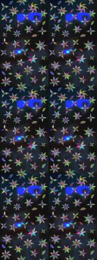 Çiçekler gri ve maviye. Raster hisseleri. Eskiz arkaplan modeli. Suluboya, elle çizilmiş.