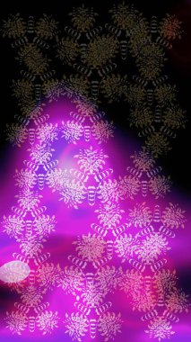 Kış Noel 'inde kar bembeyaz kristal element. Kar Tanesi raster simgesi arka plan siyah, mor, mor renk. Xmas Frost kar taneleri izole edilmiş siluet sembolü. Raster. Meteoroloji buz koleksiyonu.