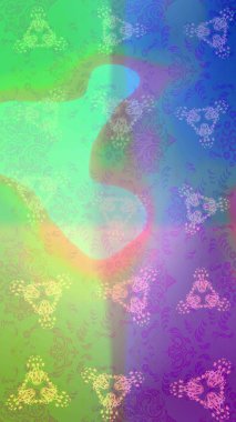 Raster Noel soyut renkli arka plan ve tatlı kar tanesi. Kar taneleri deseni. Şirin desen. Noel Kar Taneleri Arkaplanı. Raster illüstrasyonu.